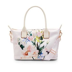 Ted Baker Pink Eediie Elegant Floral Small Nylon Tote
